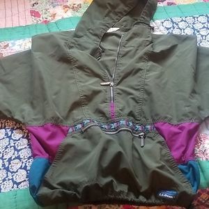 Ll bean vintage wind breaker